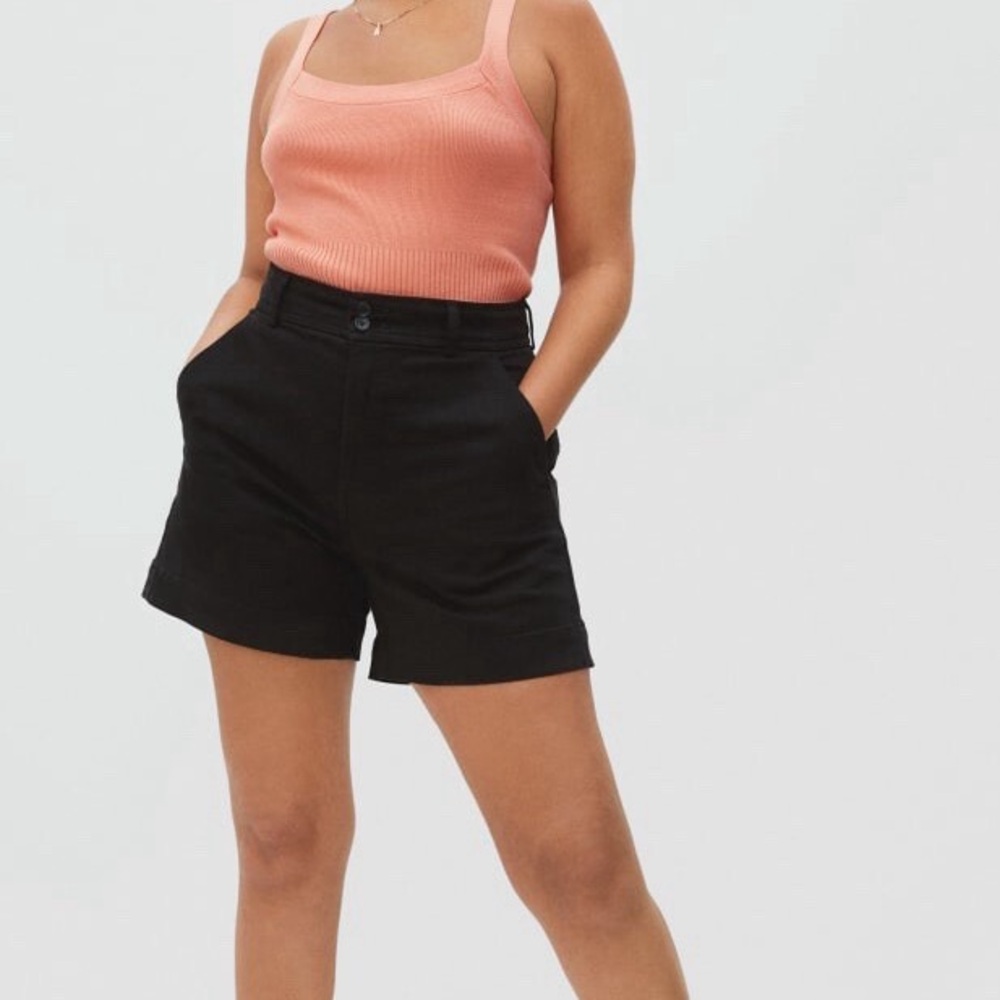 Everlane Black Chino Shorts - Size 6